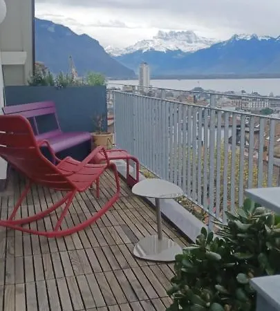 Loft Belle Vue Du Leman * Montreux