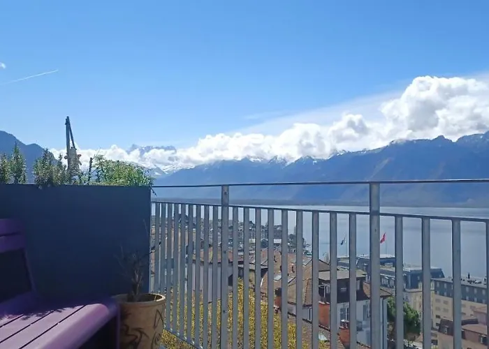 Loft Belle Vue Du Leman モントルー