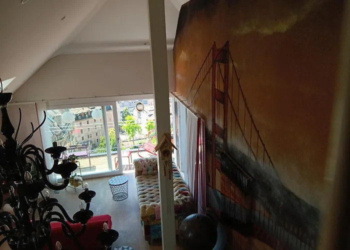 Loft Belle Vue Du Leman モントルー