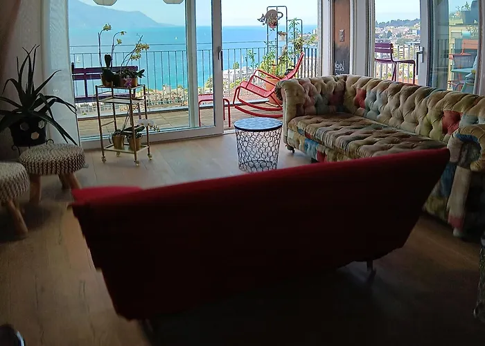 アパート Loft Belle Vue Du Leman モントルー