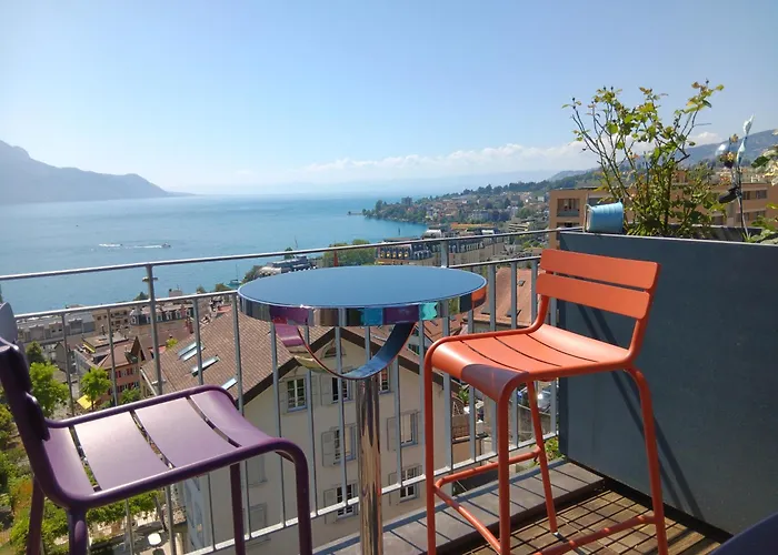 Апартаменты Loft Belle Vue Du Leman