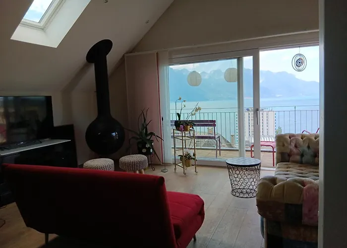 Loft Belle Vue Du Leman Монтрё